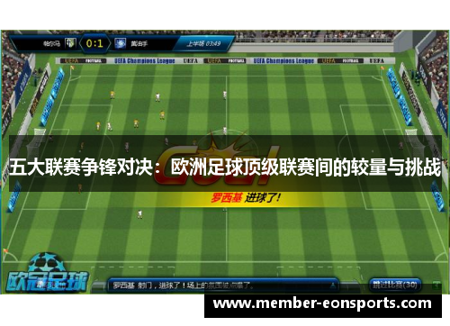 五大联赛争锋对决：欧洲足球顶级联赛间的较量与挑战